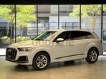 Audi Q7 S-Line 2022 warranty service Al Nabooda GCC low mileage