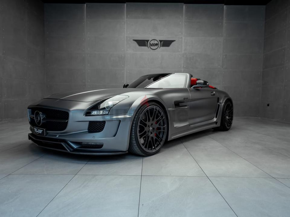 Mercedes SLS Roadster Haman Original GCC super clean